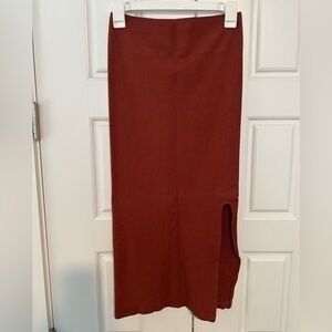 Fabletics High Wasted Ribbed Seamless Skirt Size Medium